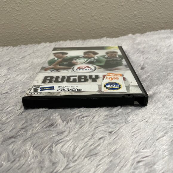 Rugby 06 (Microsoft Xbox, 2006) Disc and Blockbuster Case Stickers EA Sports - Picture 14 of 16